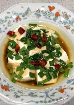 ニラ豆腐（韭菜豆腐）-レシピのメイン写真