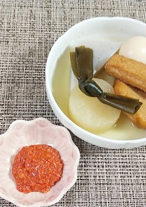 おでんに、味噌&トウバンジャン♪-レシピのメイン写真