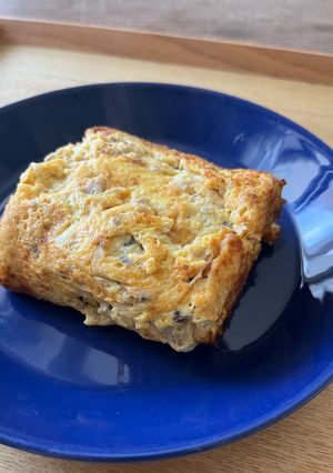 鯖缶オムレツ-レシピのメイン写真