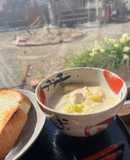 余った白菜の坦々ごま牛乳味噌汁