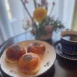 香ばしい酒粕白あんぱん⭐︎