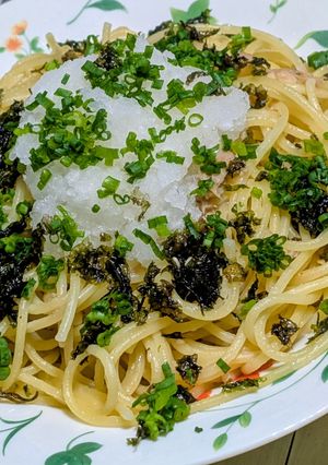 ツナと大根おろしの和風パスタ-レシピのメイン写真