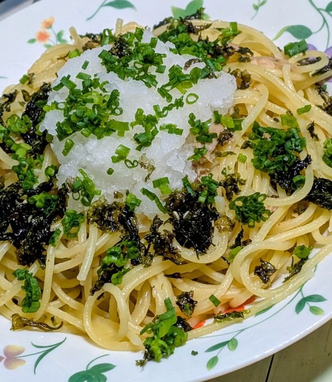 ツナと大根おろしの和風パスタ-レシピのメイン写真
