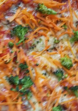 市販のピザの野菜かさまし-レシピのメイン写真
