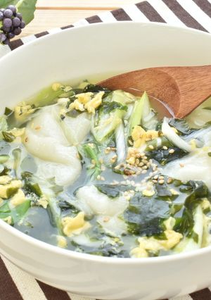わかめの中華雑煮-レシピのメイン写真