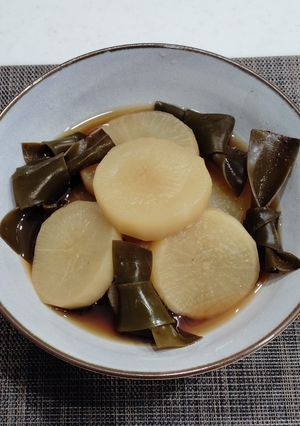 大根と結び昆布の煮物-レシピのメイン写真