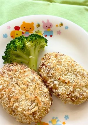 【幼児食】揚げない！オーブンコロッケ-レシピのメイン写真