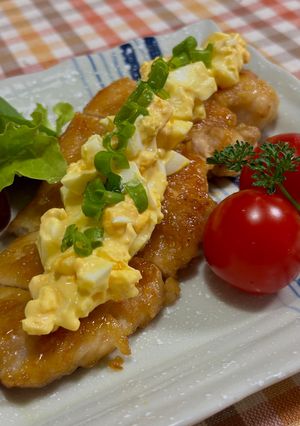 鶏むね肉で揚げないチキン南蛮♪-レシピのメイン写真