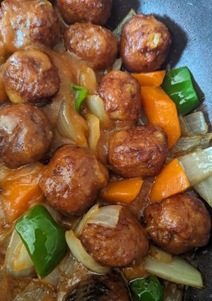甘麹で肉団子の酢豚風-レシピのメイン写真