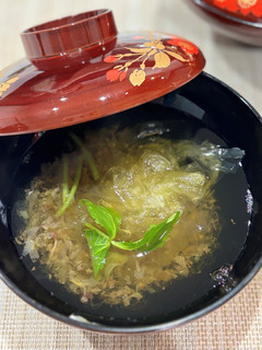 おぼろ昆布のお吸い物-レシピのメイン写真