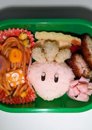 マリオキャラ弁　かぶ-レシピのメイン写真