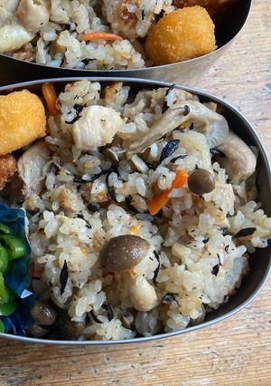 めんつゆと白だしで！簡単炊き込みご飯-レシピのメイン写真