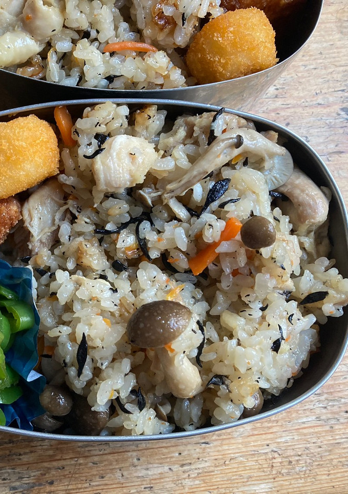 めんつゆと白だしで！簡単炊き込みご飯-レシピのメイン写真