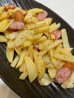 細切りポテトのジャーマン風-レシピのメイン写真