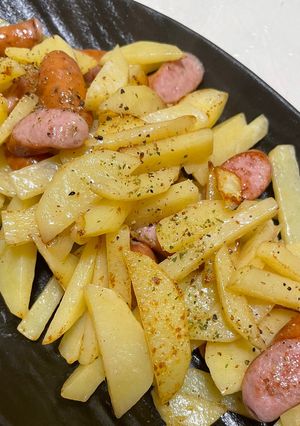 細切りポテトのジャーマン風-レシピのメイン写真