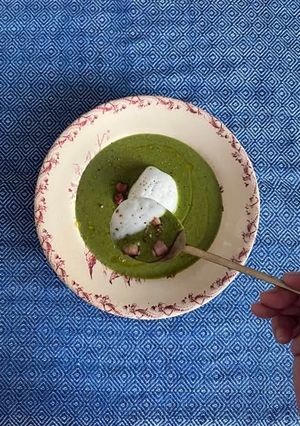 ケールとひよこ豆のスパイシーポタージュ-レシピのメイン写真