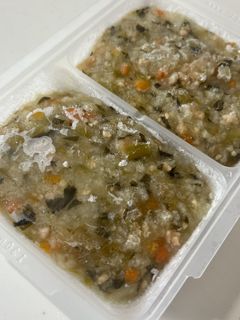 【離乳食後期】ビビンバ風お粥-レシピのメイン写真