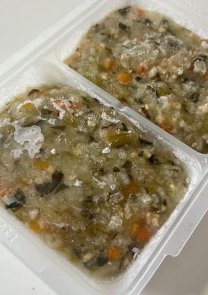 【離乳食後期】ビビンバ風お粥-レシピのメイン写真