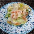 野菜不足解消グリーンリーフでポテトサラダ