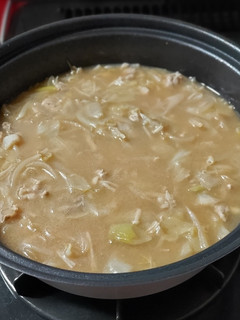 キャベツと豚肉の とんこつ風スープ-レシピのメイン写真