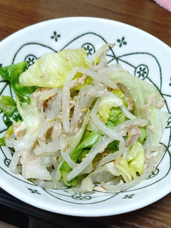 もやしとレタスとツナのサラダ-レシピのメイン写真