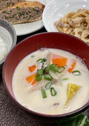♦いばらきを食べよう♦豆乳のぽかぽか呉汁-レシピのメイン写真