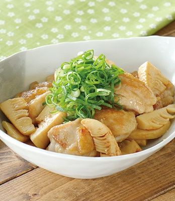 たけのこと鶏肉の甘辛炒め-レシピのメイン写真
