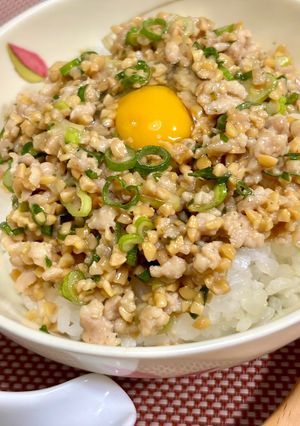 チミチュリソースで旨みUP♡スタミナ納豆♪-レシピのメイン写真