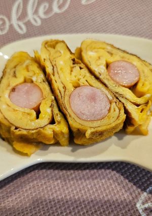 ウィンナー玉子焼き-レシピのメイン写真