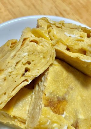 しょっぱい卵焼き-レシピのメイン写真