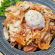 レンジでスパゲッティビビン麺風ナポリタン