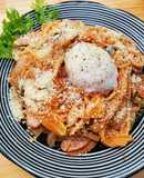 レンジでスパゲッティビビン麺風ナポリタン