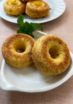 大根入りふんわり焼きドーナツ by草津市-レシピのメイン写真