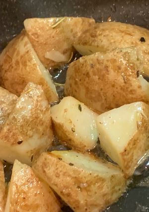 揚げ焼き!皮付き🥔フライドポテト🍟-レシピのメイン写真