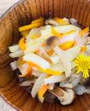 春の重ね煮　新じゃが新玉ねぎで