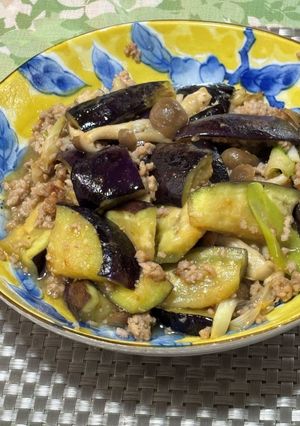 なす味噌炒め（プチ減塩）-レシピのメイン写真