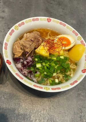 パイナップル豚清湯ハリッサラーメン-レシピのメイン写真