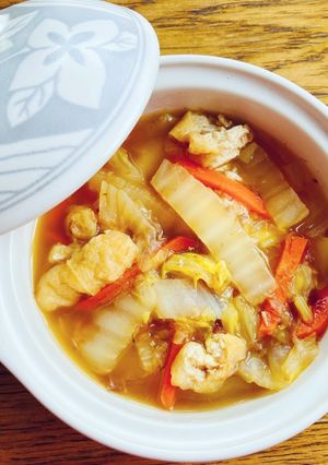 白菜のとろーりあんかけ煮浸し　温活♪-レシピのメイン写真