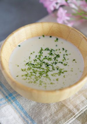 とうもろこしと豆乳のやさしい冷製スープ-レシピのメイン写真
