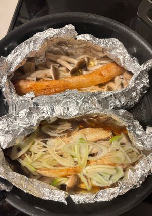 鮭ときのこのホイル焼き-レシピのメイン写真