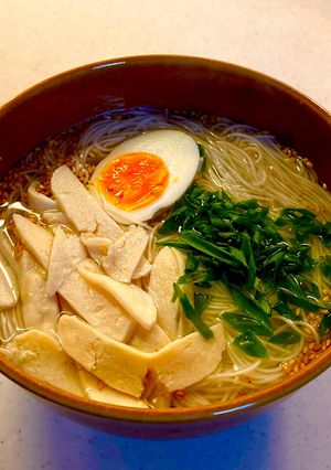 胡椒多めが美味しい簡単にゅうめん-レシピのメイン写真