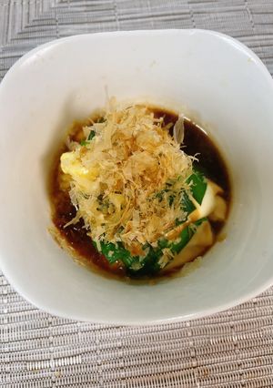 ニラ豆腐　レンジで極うま-レシピのメイン写真