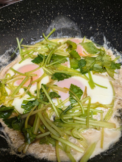 三つ葉とだしの温泉♨️卵-レシピのメイン写真