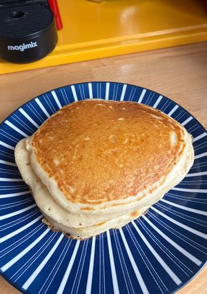 ふわっふわバターミルクパンケーキ-レシピのメイン写真