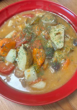 オマールエビ味のビスクシチュー-レシピのメイン写真