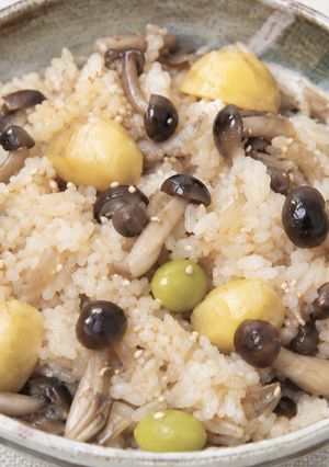 秋のふきよせご飯-レシピのメイン写真