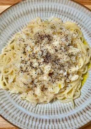 ワンパン・ハッシュドポテトのパスタ-レシピのメイン写真