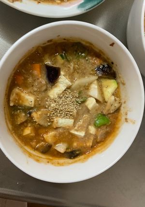 肉無豆腐簡単中華風甘辛味豆腐野菜炒め-レシピのメイン写真