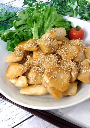 鶏胸肉の甘酢炒め-レシピのメイン写真