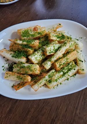 簡単！長芋のフライドポテトのり塩風-レシピのメイン写真